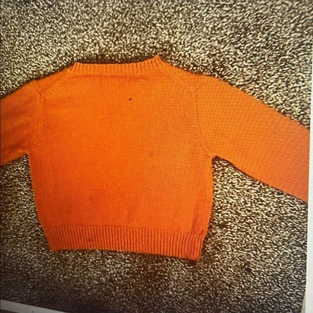 Polo Ralph Lauren v neck Orange Sweater 2T